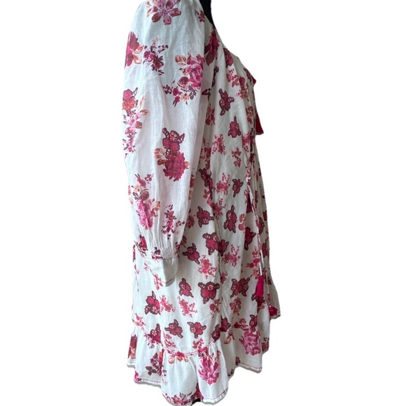 Free People Women’s Camilla Floral BOHO Mini Dress, Size XS - Picture 10 of 12
